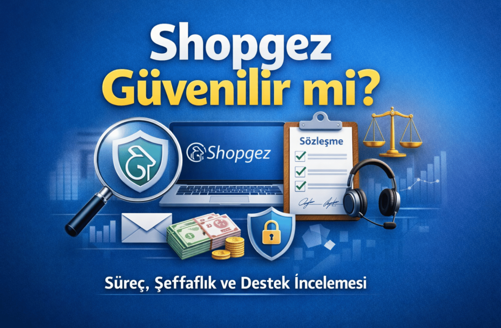 Shopgez güvenilirlik incelemesi görseli – resmî süreç ve destek yapısı