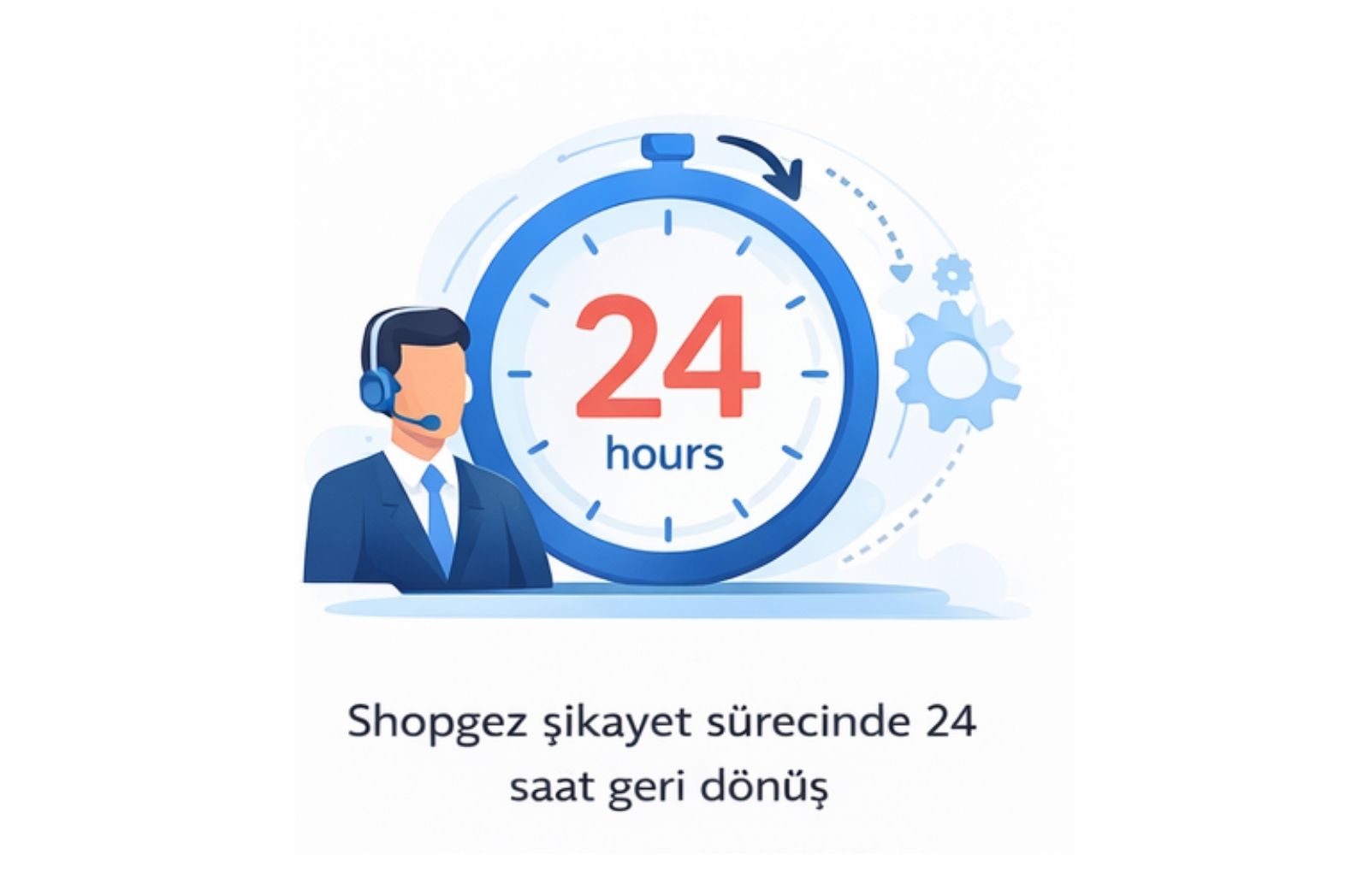Shopgez Şikayet Sürecinde 24 Saat İlk Geri Dönüş