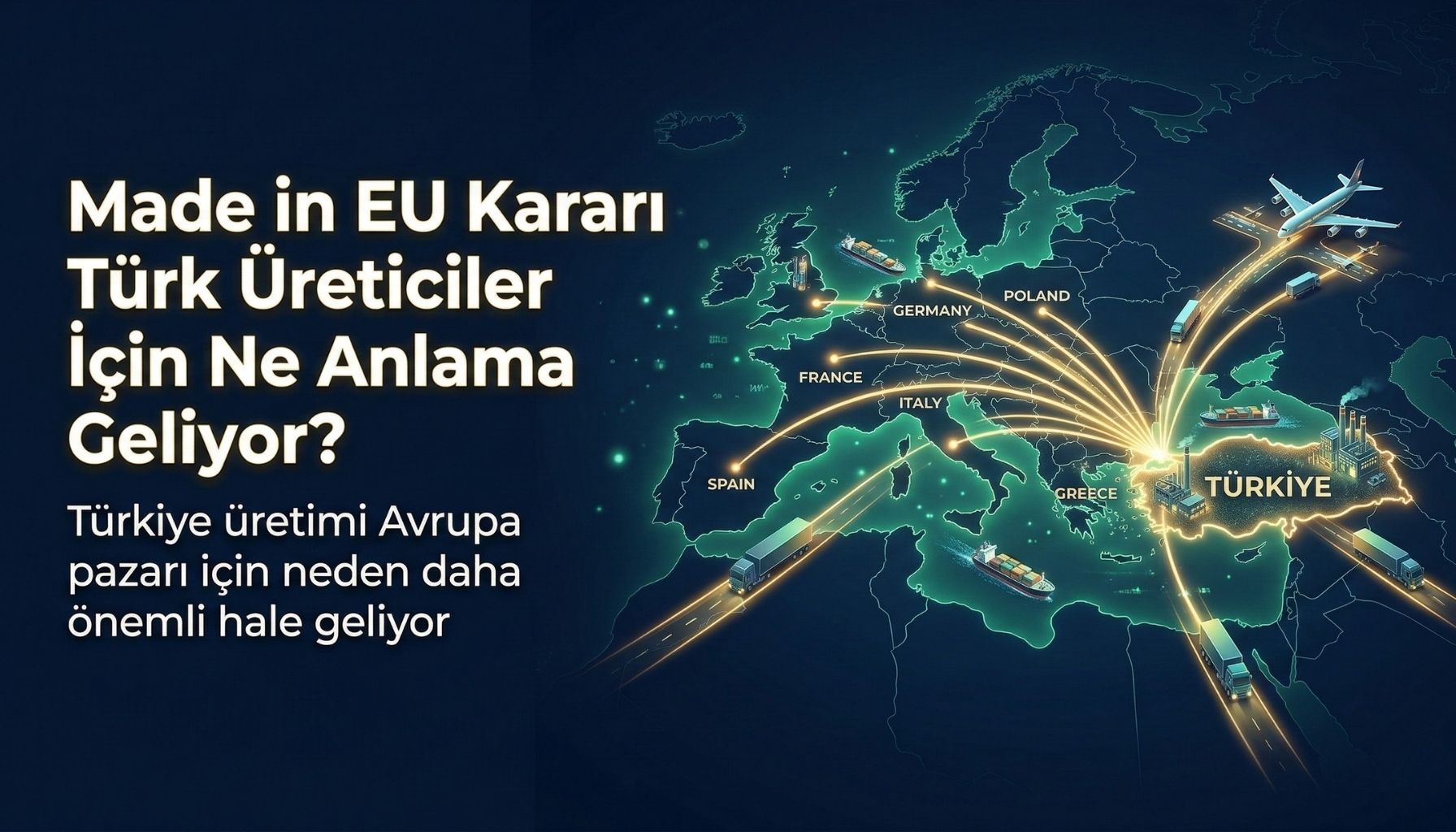 Made in EU kararı Türk üreticiler için ne anlama geliyor