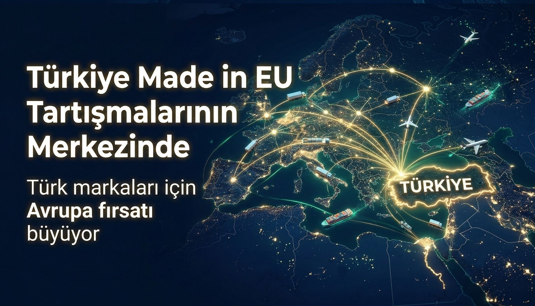 Made in EU tartışmalarında Türkiye ve Avrupa ticaret bağlantıları